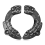 For 4WD 1997-2004 Front Left + Right Dust Shield B 2
