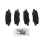 Rear, Left+Right Brake Pads Set for JK 2007-2017 / 5