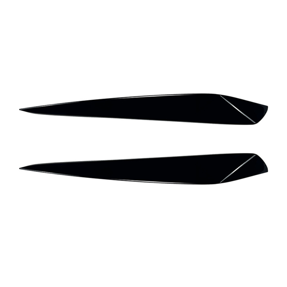 Front Headlight Eyebrow Eyelids Cover Sticker Trim 4853593026386