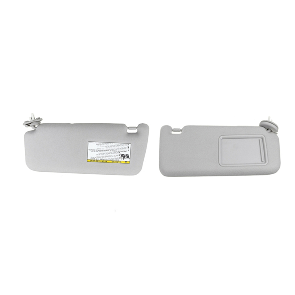 Left+Right Car Interior Sun Visor Sunshade With Mi 4853593029400