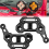 Dual Light Bar Mount Bracket for JL JT 2018-2025 D 4