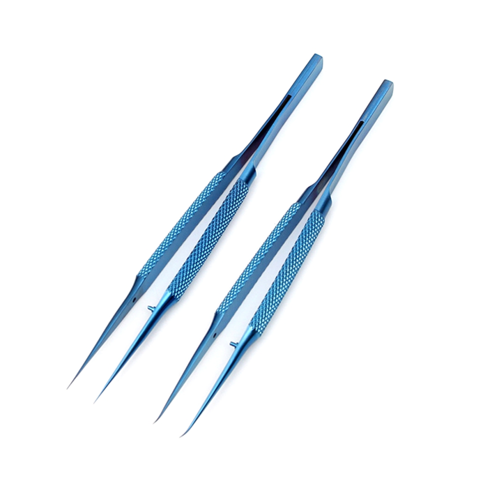 Semoic 2Pcs Titanium Alloy Tweezers Professional Repair F