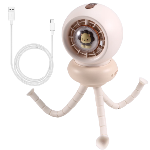 Portable Baby Stroller Fan with Clip,USB Rechargea 2
