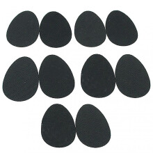 5 Pairs Anti-slip Black High Heels Shoes Pad
