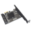 PCIE 1X to 6 Ports 3.0 PCI E Controller Pci Expres 1