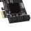 PCIE 1X to 6 Ports 3.0 PCI E Controller Pci Expres 6