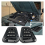 1 Pair Front Hood Side Trim Cover Vent Intake Snow 5