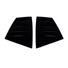 Car Rear Triangular Window Louvers Shutters Blinds