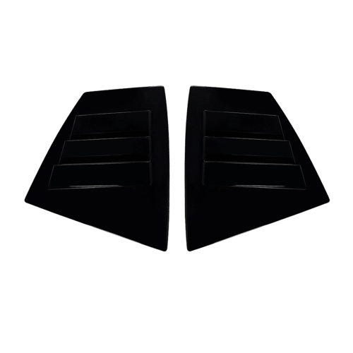 Car Rear Triangular Window Louvers Shutters Blinds 1