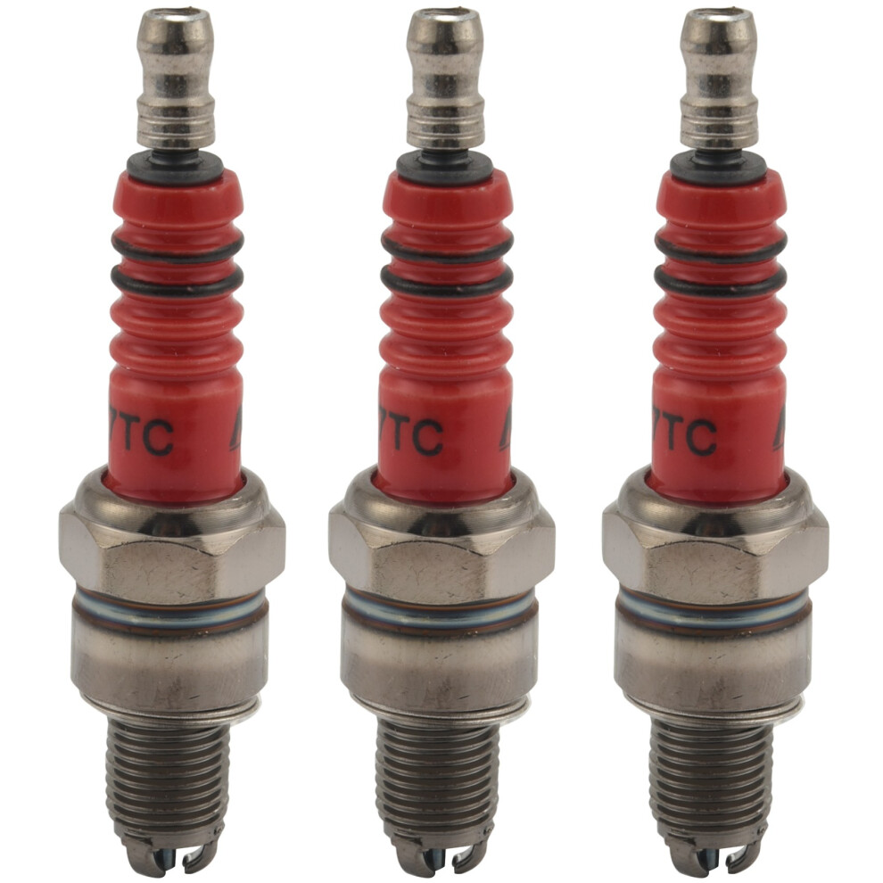 3Pcs A7tc, Triple Electrode For Gy6 50 Cc 70Cc 90 4853593045745