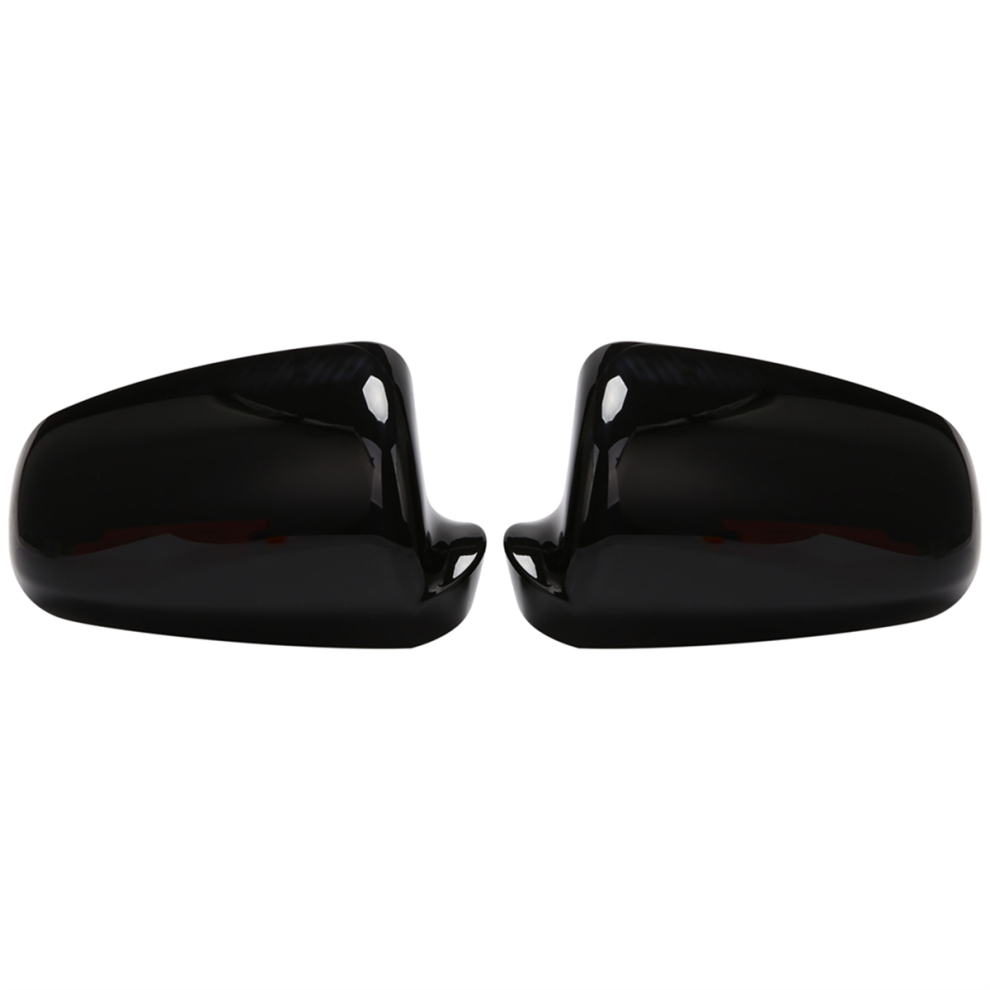 Glossy Rear View Side Car Mirror Cover For A Black 4853593043970