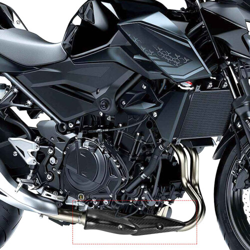 For Z900 2017-2019 Exhaust System Middle Link Pipe 2