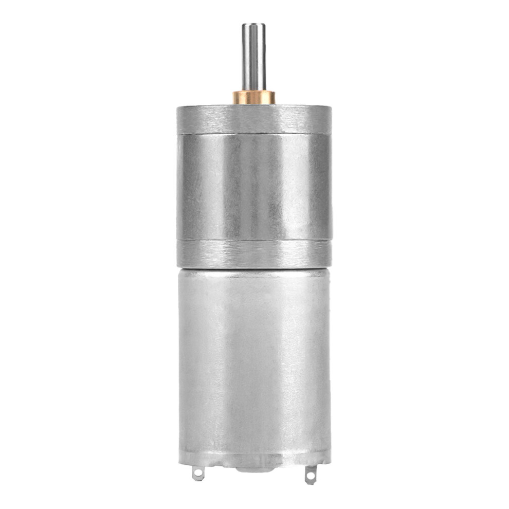 1Pcs 25mm DC 12V 25GA-370 Low Speed Metal Gear