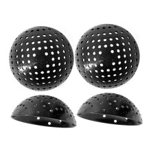 Hair Bump Pads Volume Insert 4pcs Black Styling Cushion Hair Padding Tool for Buns and Updos Shaped Inserts