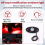 4 Pods LED Rock Lights Kit Waterproof Underglow Ne 9