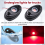 4 Pods LED Rock Lights Kit Waterproof Underglow Ne 7