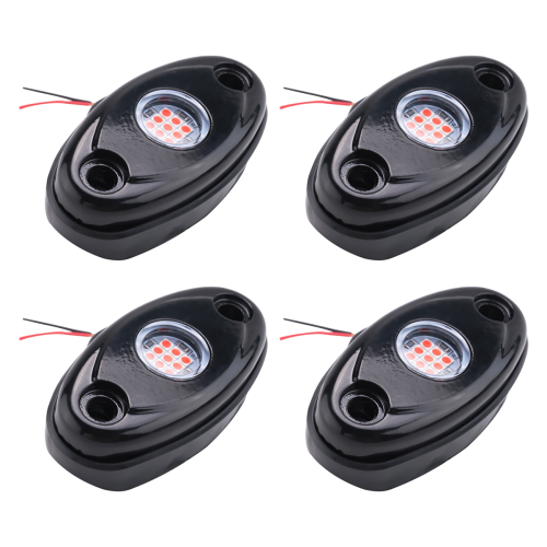 4 Pods LED Rock Lights Kit Waterproof Underglow Ne 2