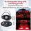 4 Pods LED Rock Lights Kit Waterproof Underglow Ne 6