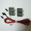 4Pcs LED Footwell Lights Interior Light with Wirin 8