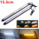 universelle weiße LED-Tagfahrlichter DRL D 3