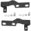 LED Light Pod Metal Hood Mount Bracket Kit/Ditch B 3