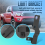 LED Light Pod Metal Hood Mount Bracket Kit/Ditch B 6