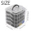 650 stücke Auto Fastener Clips Gemischt Auto Tür Clamp Tri 8