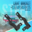LED Light Pod Metal Hood Mount Bracket Kit/Ditch B 8