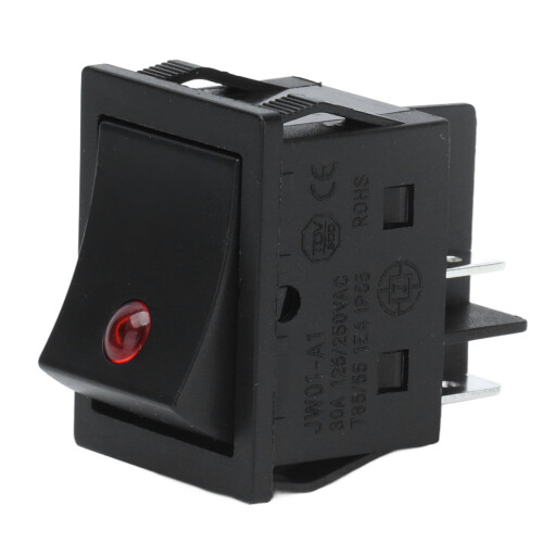 Interruptor de tipo barco ABS de 4 pines ON/OFF 30A 125/250VAC 1