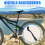 Suporte de bicicleta para bicicleta de 24 a 29 polegadas, suporte de bicicleta ajustável, K 5