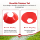 Piccola piastra con logo, bocca rotonda, marcatore, pallone da calcio, cilindro, Practi 11