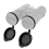 Binoculars Protective Rubber Objective Lens Caps Binocular Eyepiece Co 7