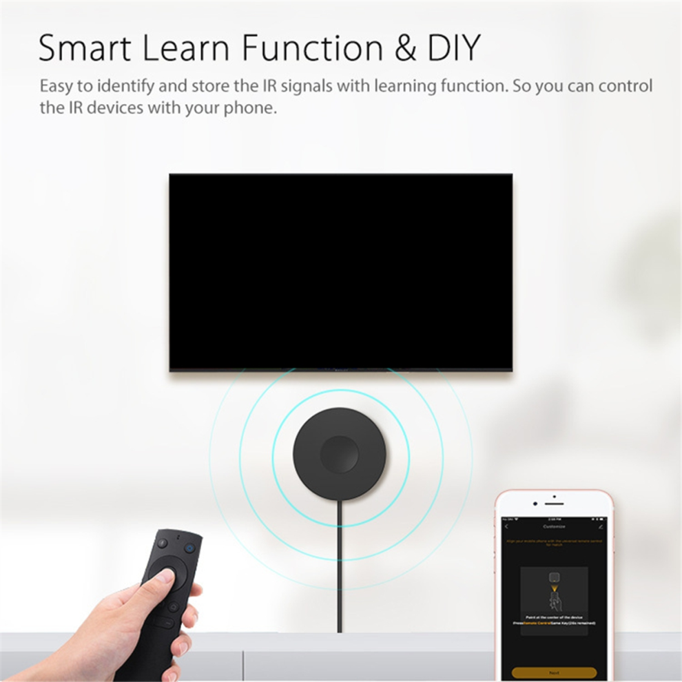 Tuya Smart Ir Remote Control Wifi Controller Domestico A Infrarossi Per Aria Condizionata
