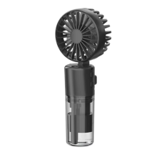 Tragbarer Mini-Ventilator mit wiederaufladbarem USB-Luftbefeuchter, Kühlnebel, Ide