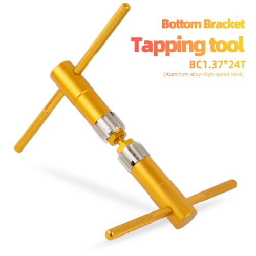 Bicycle BSA Thread Bottom Bracket Tapping Tool BC 1.37x24T Bike Frame 2