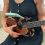 Gitartelefonholder, justerbart stativ, holderfeste for livestreaming 6