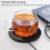 Copo de aquecimento de café, USB, elétrico, leite, termostático, água 7