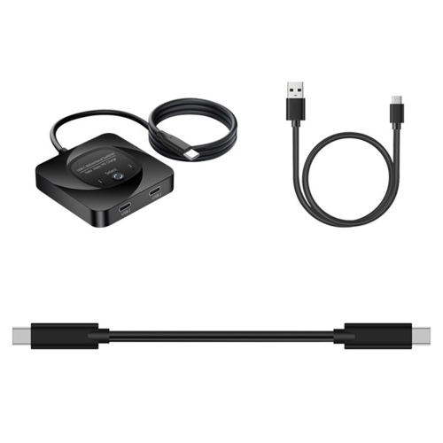 Διανομέας διακόπτη USB-C Μετατροπέας δύο σε ένα εξόδου Type-C 2 1 θύρα 8K 1