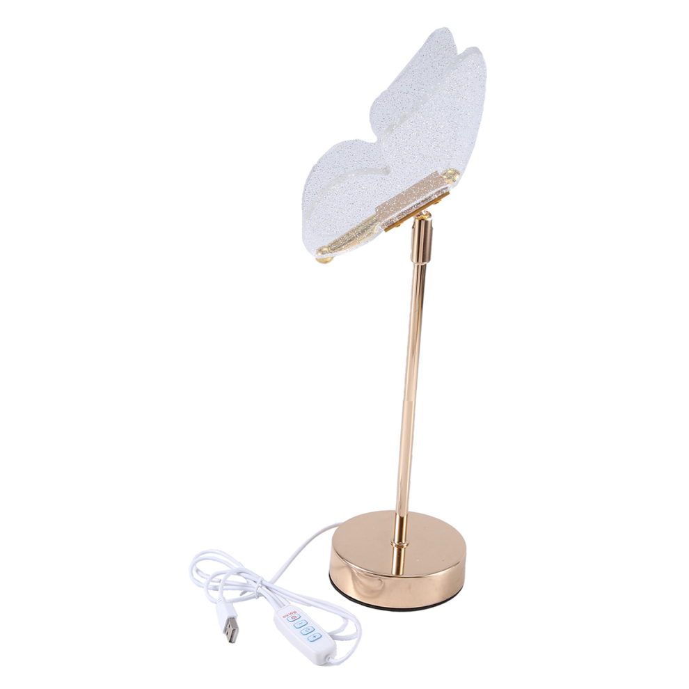Butterfly Desk Lamp Indoor Lighting Button Home Decoration Bedroom Bed-image-OPC-PJPX7Y2-NEW