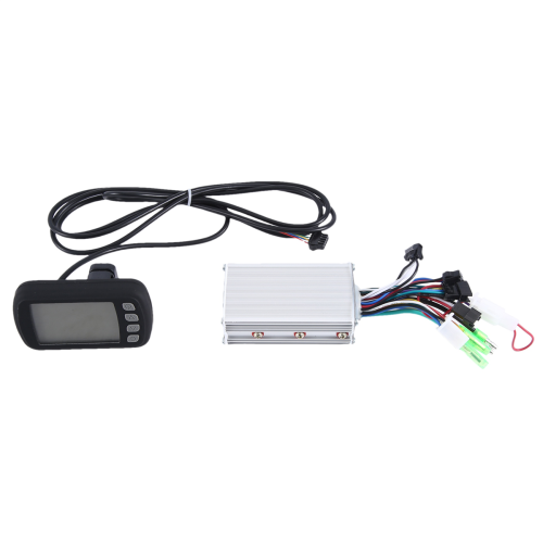 EbikePro Display LCD Per E-Bike 24V/36V/48V, Schermo Con Metriche Chiare, Connettore Impermeabile 5 Pin, Per Controller #2 (Nero)