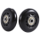 Σετ 2 ανταλλακτικών τροχών βαλίτσας 60x18mm, περιστρεφόμενοι τροχοί PU 1