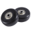 Σετ 2 ανταλλακτικών τροχών βαλίτσας 50X18mm, περιστρεφόμενοι τροχοί PU 1