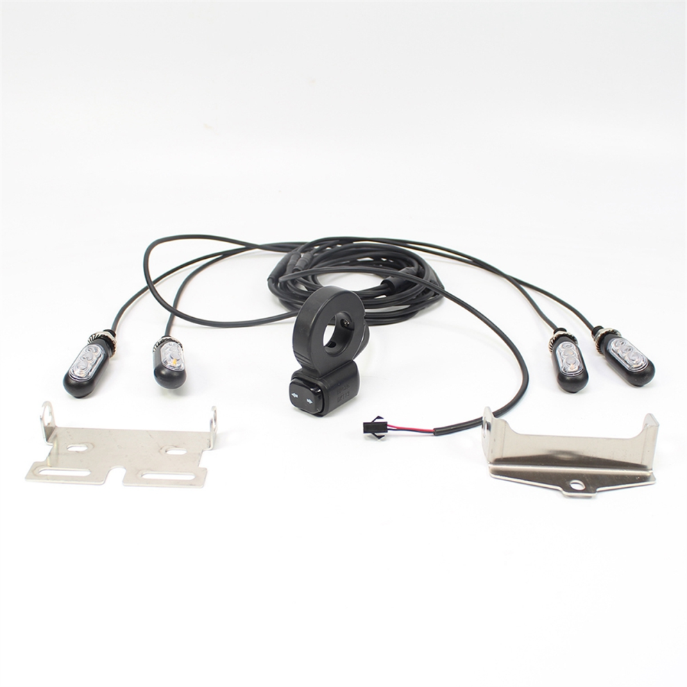 Electric Bicycle Ebike Turn Signal V04 12V Waterproof Cable Led Flashi 4853961236027