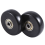 Σετ 2 ανταλλακτικών τροχών βαλίτσας 45x18mm, περιστρεφόμενοι τροχοί PU 9