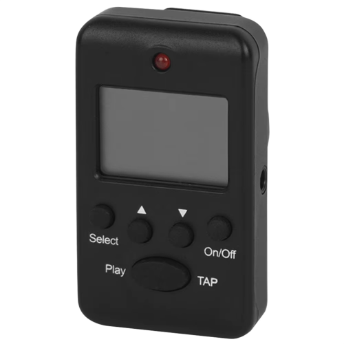 Ηλεκτρονικός Μετρονόμος Pocket Loud Sound Tempo Mini για Πιάνο και Κιθάρα Flu