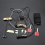 Microphone Sound Hole Equalizer Piezo Pickup Kit for Acoustic Folk Cla 9