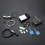 Microphone Sound Hole Equalizer Piezo Pickup Kit for Acoustic Folk Cla 8
