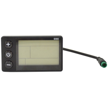 S866 Elektrisk Cykel LCD Display Elcykel Scooter Måler Kontrolpanel med