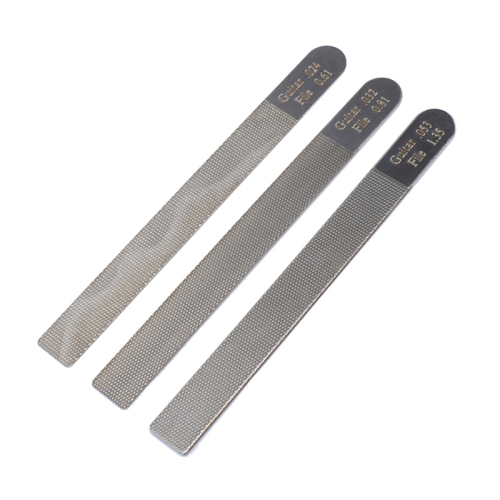3P Guitar Nut File Luthier Repair Tool Set String Instrument Trimmer S 1
