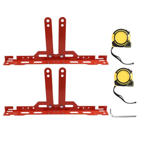 Car Wheel Alignment Tool Plates Adjustable Automotive Leveling Aligner